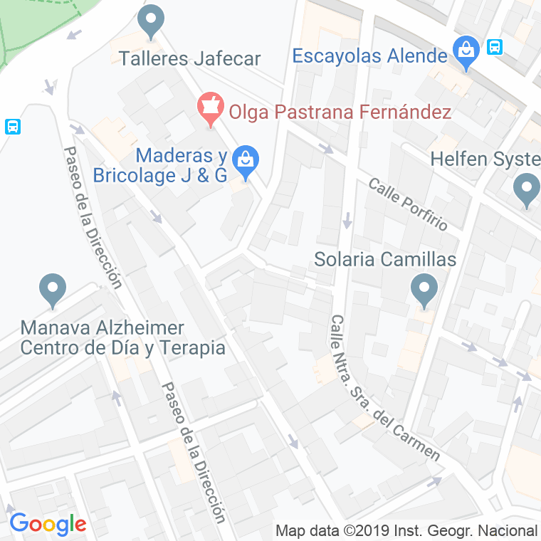 Código Postal calle Bellver, travesia en Madrid