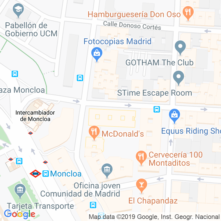 Código Postal calle Sorts en Madrid
