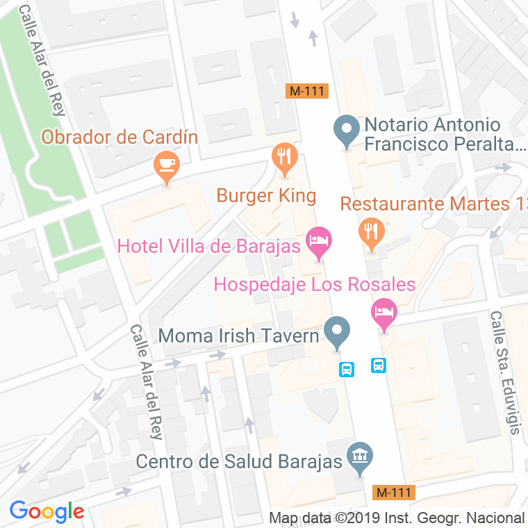 Código Postal calle Algemesi, travesia en Madrid