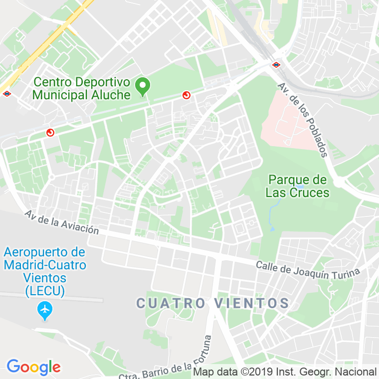 Código Postal calle General Romero Basart en Madrid