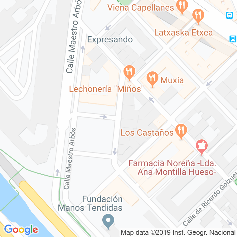 Código Postal calle Algete en Madrid