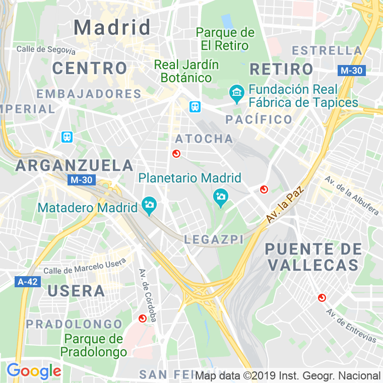 Código Postal calle Comercio   (Impares Del 9 Al Final)  (Pares Del 12 Al Final) en Madrid