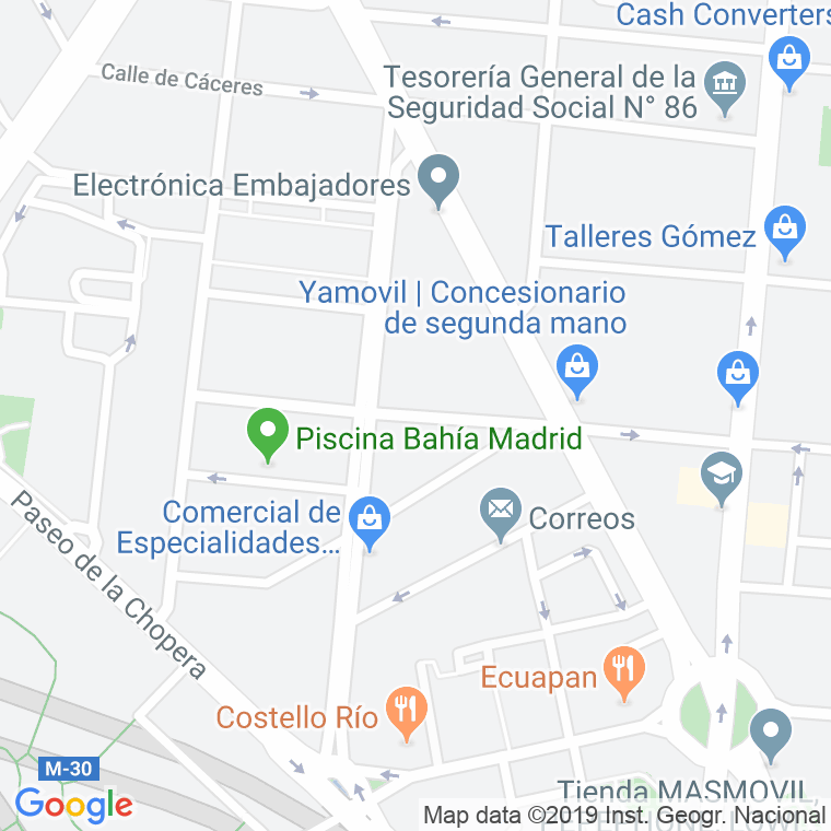 Código Postal calle Divino Valles en Madrid