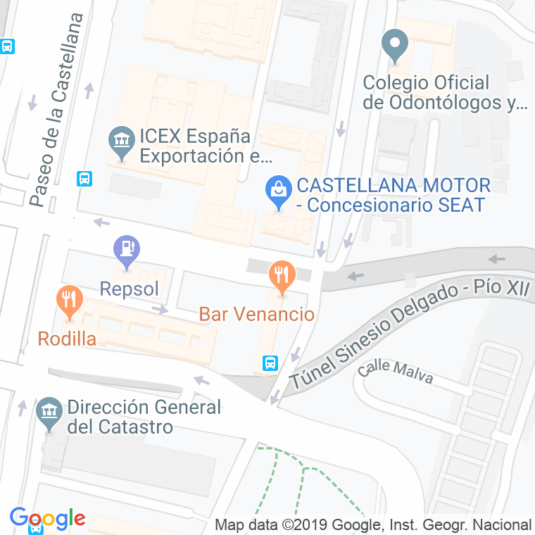 Código Postal calle Alfambra (Chamartin) en Madrid
