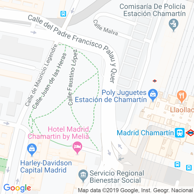 Código Postal calle Doctor Marañon en Madrid