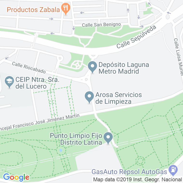Código Postal calle Gotarrendura en Madrid