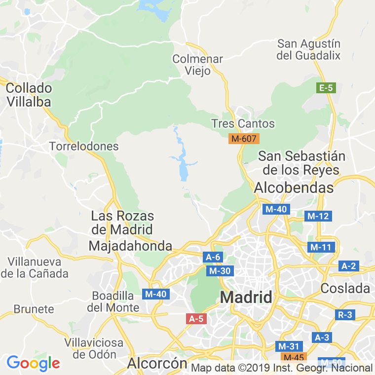Código Postal calle Capuchinos, plaza (Impares Del 1 Al Final)  (Pares Del 2 Al Final) en Madrid