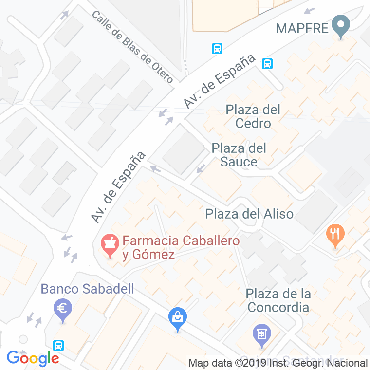 Código Postal calle Arce en Alcobendas y La Moraleja