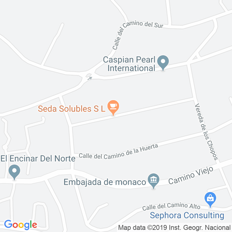 Código Postal calle Camino De Las Jaras en Alcobendas y La Moraleja