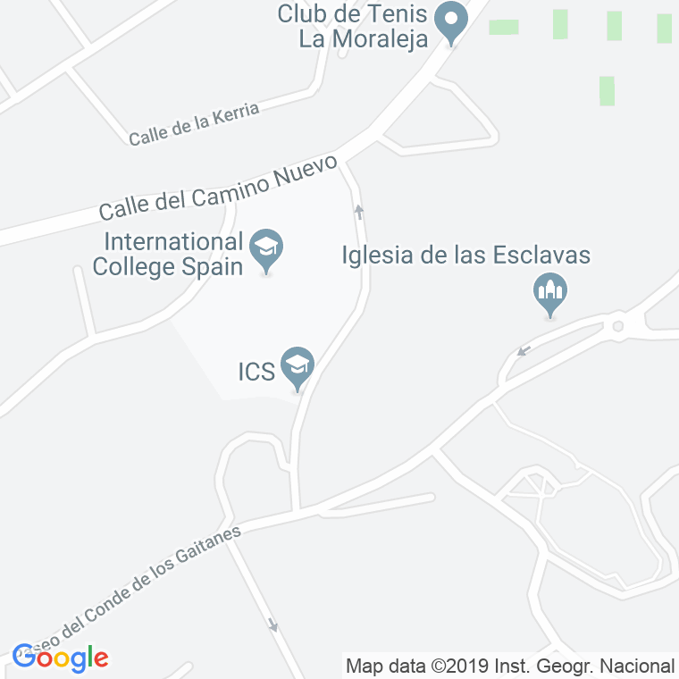 Código Postal calle Vereda Del Norte en Alcobendas y La Moraleja