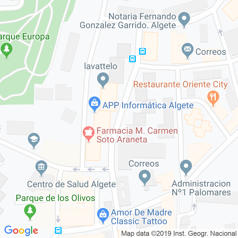 Código Postal de Olivos, Los (Algete) en Madrid