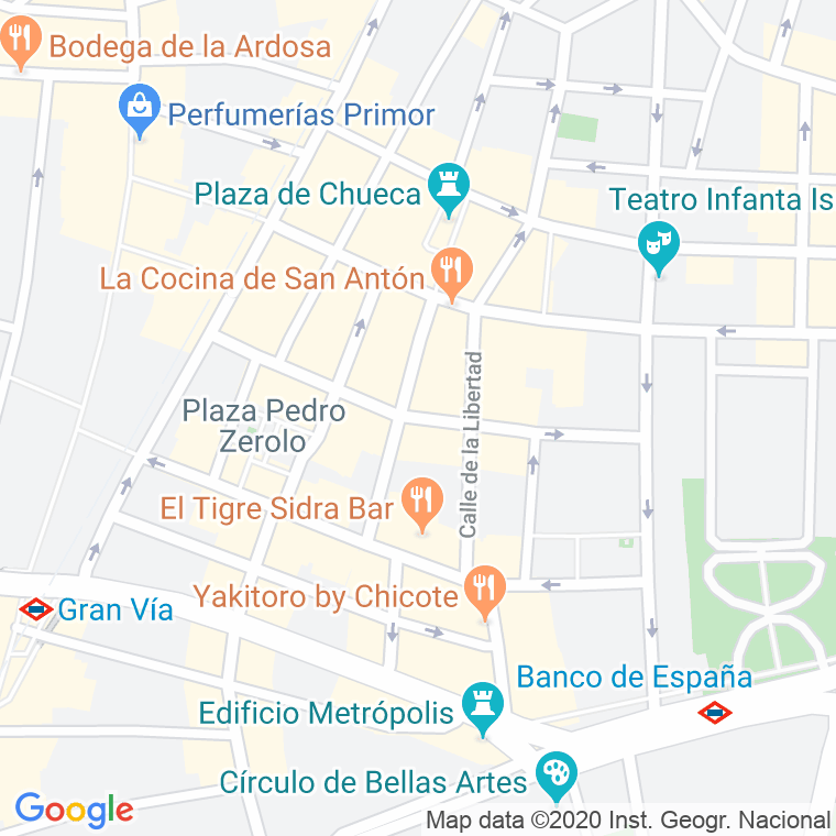 Código Postal de Ciudad Residencial San Marcos en Madrid
