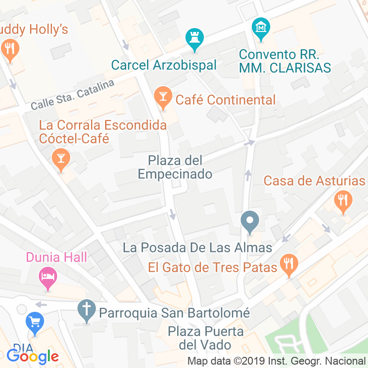 Código Postal calle Empecinado, plaza en Alcalá de Henares