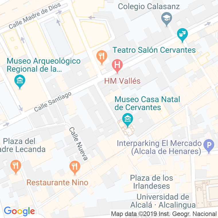 Código Postal calle Imagen, La en Alcalá de Henares