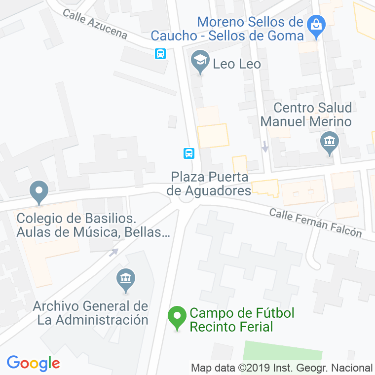 Código Postal calle Puerta Aguadores en Alcalá de Henares