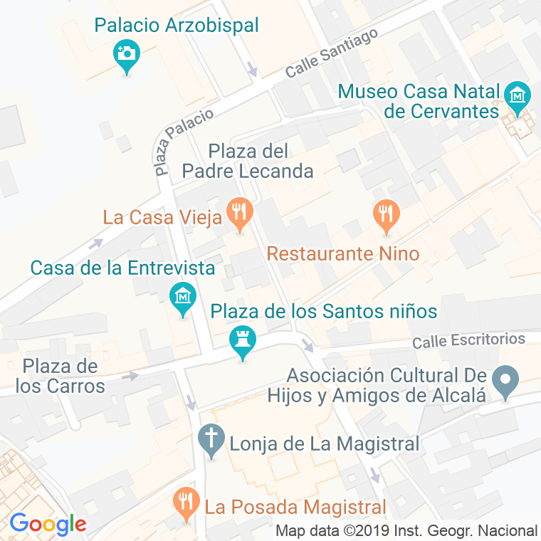 Código Postal calle San Felipe Neri, plaza en Alcalá de Henares