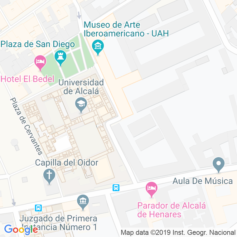 Código Postal calle San Pedro Y San Pablo en Alcalá de Henares