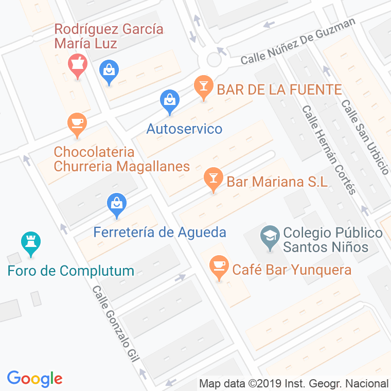 Código Postal calle Almagro en Alcalá de Henares