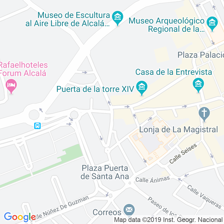 Código Postal calle Andres Saborit en Alcalá de Henares