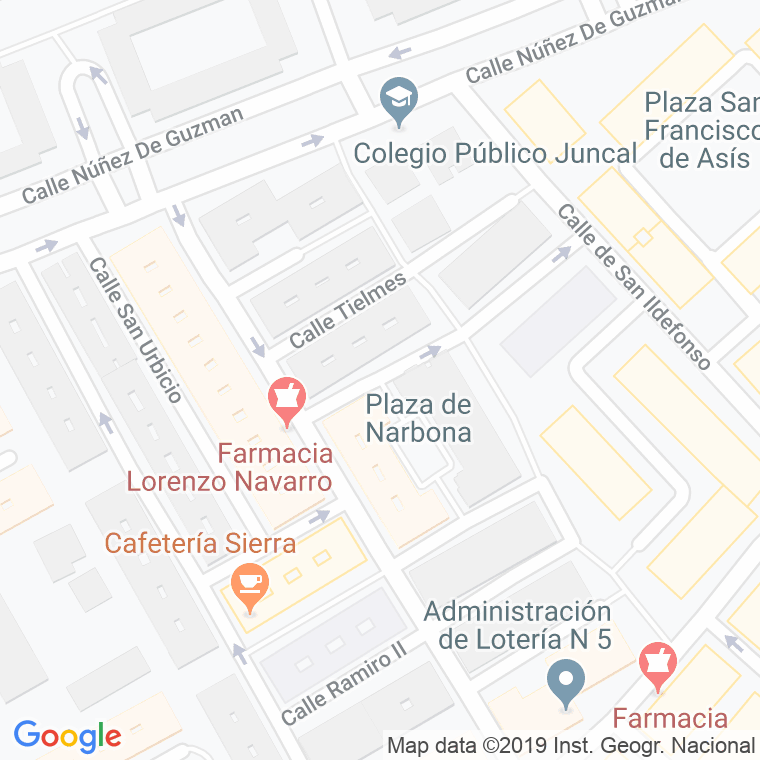 Código Postal calle Bierzo, El en Alcalá de Henares