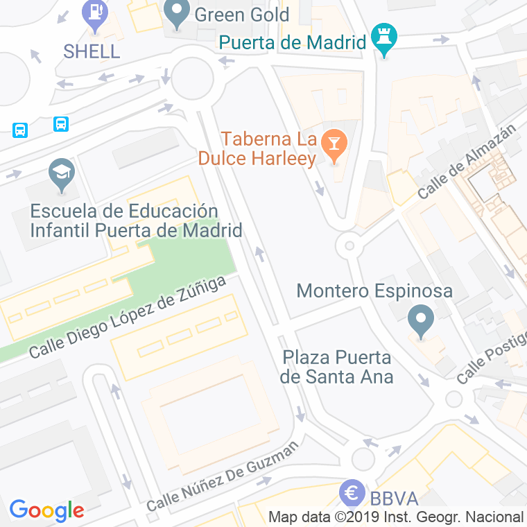 Código Postal calle Demetrio Ducar en Alcalá de Henares