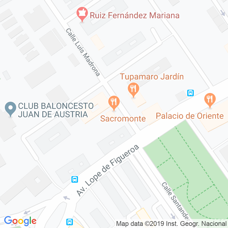 Código Postal calle Sacromonte, plaza en Alcalá de Henares