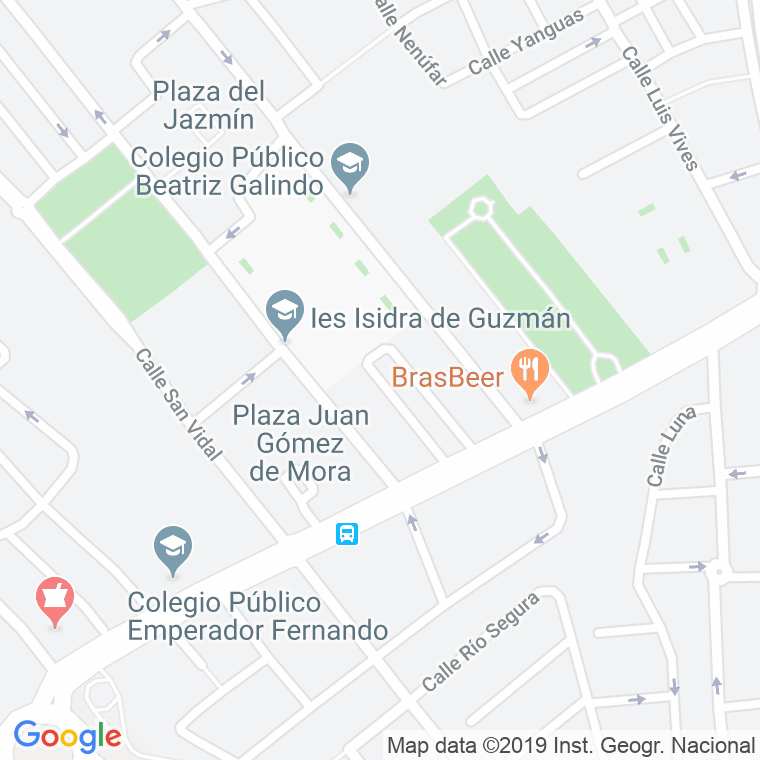 Código Postal calle Begoña en Alcalá de Henares