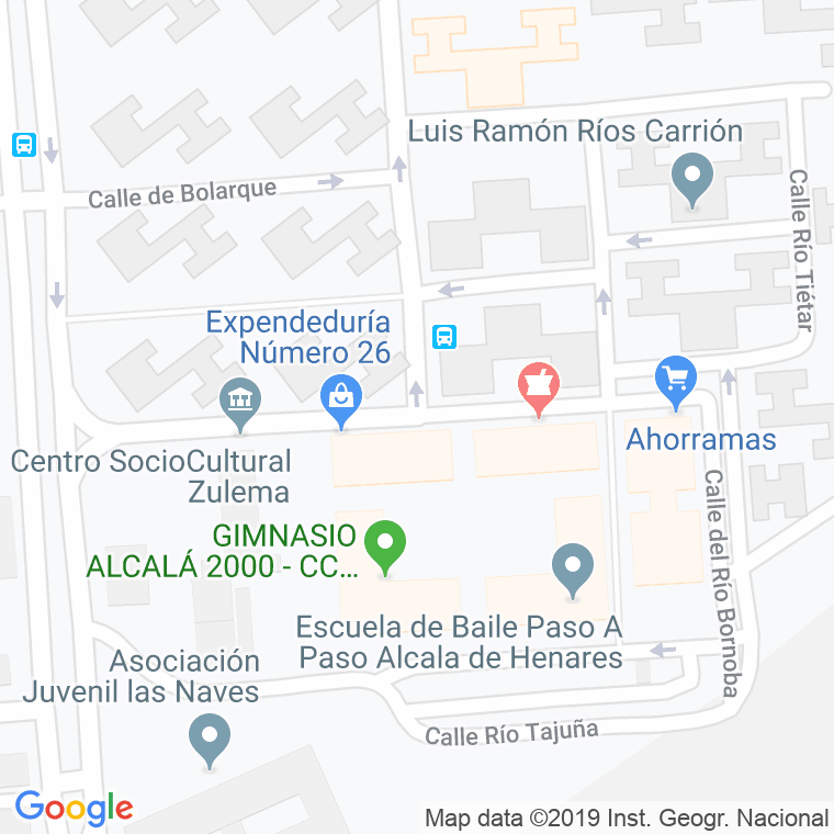 Código Postal calle Entrepeñas en Alcalá de Henares