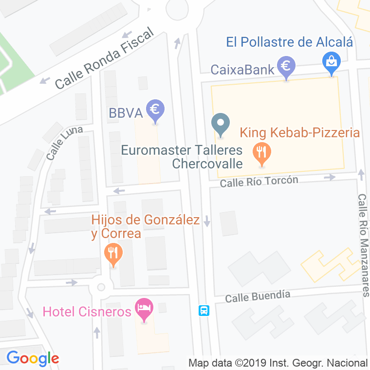 Código Postal calle Estrella Polar en Alcalá de Henares