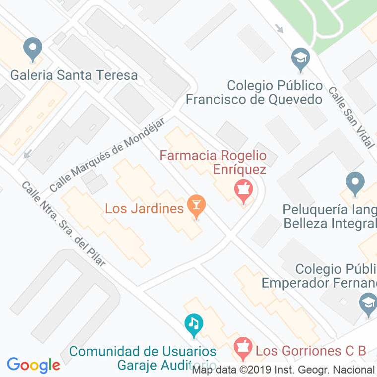 Código Postal calle Infante Don Luis en Alcalá de Henares