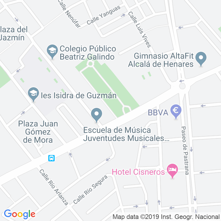 Código Postal calle Nenufar en Alcalá de Henares