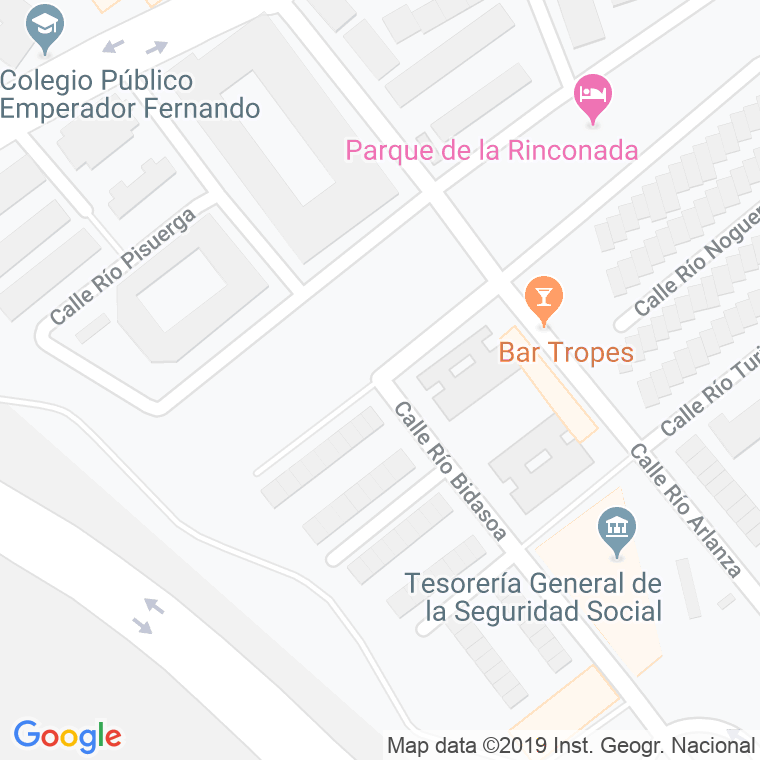 Código Postal calle Rio Lumajo en Alcalá de Henares
