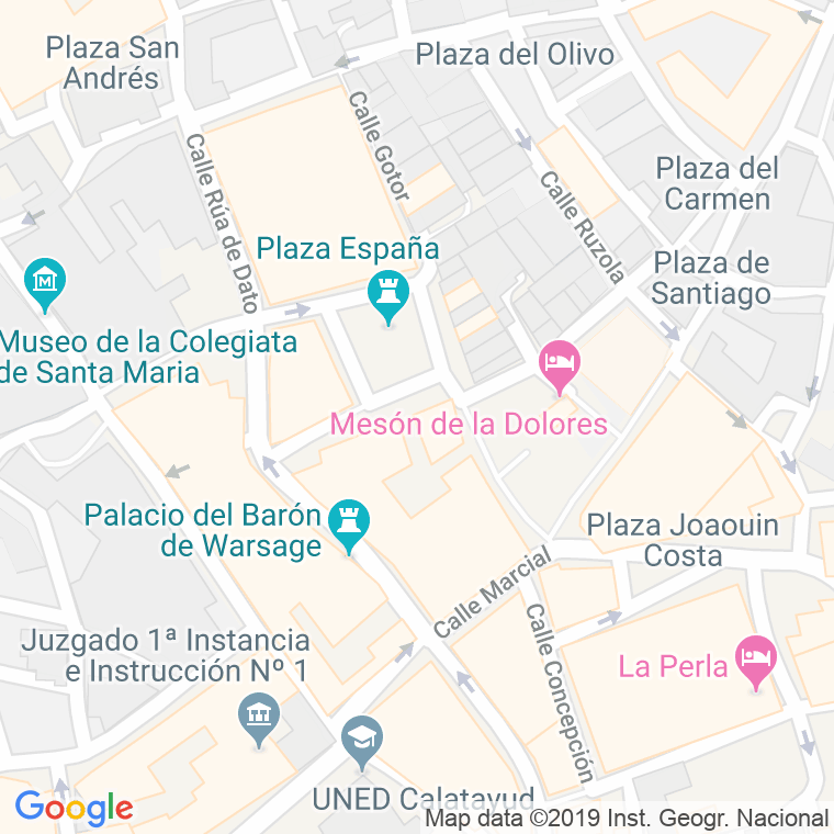 Código Postal calle Calatayud, plaza en Alcalá de Henares