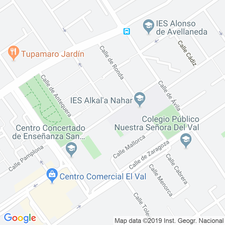 Código Postal calle Cordoba en Alcalá de Henares