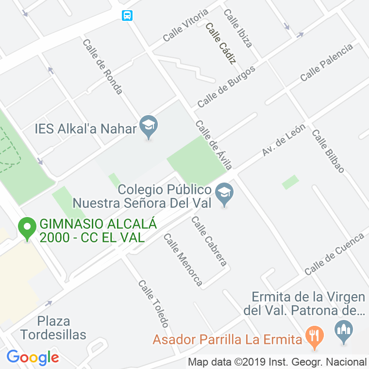 Código Postal calle Mallorca en Alcalá de Henares