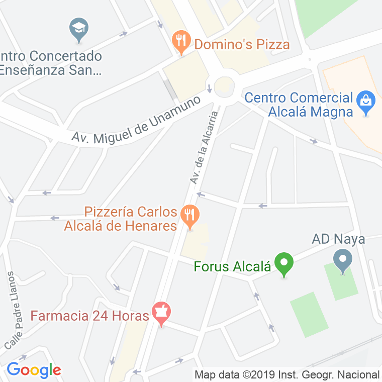 Código Postal calle Alcarria, avenida en Alcalá de Henares