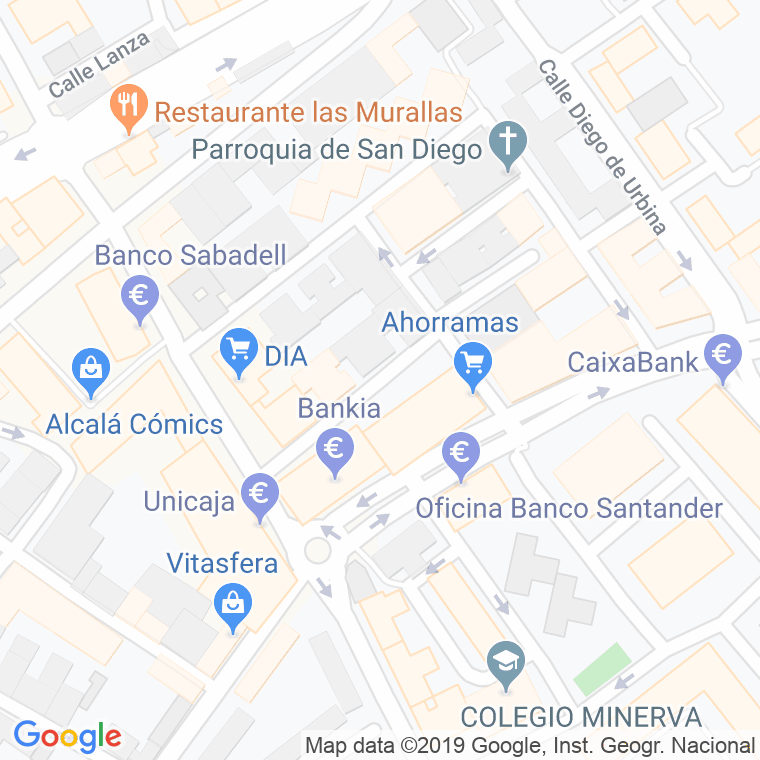Código Postal calle Alfonso Davalo en Alcalá de Henares