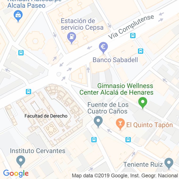 Código Postal calle Antonio Machado en Alcalá de Henares