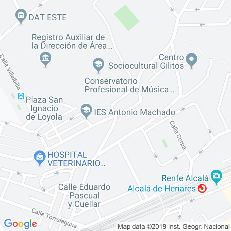 Código Postal calle Alalpardo en Alcalá de Henares