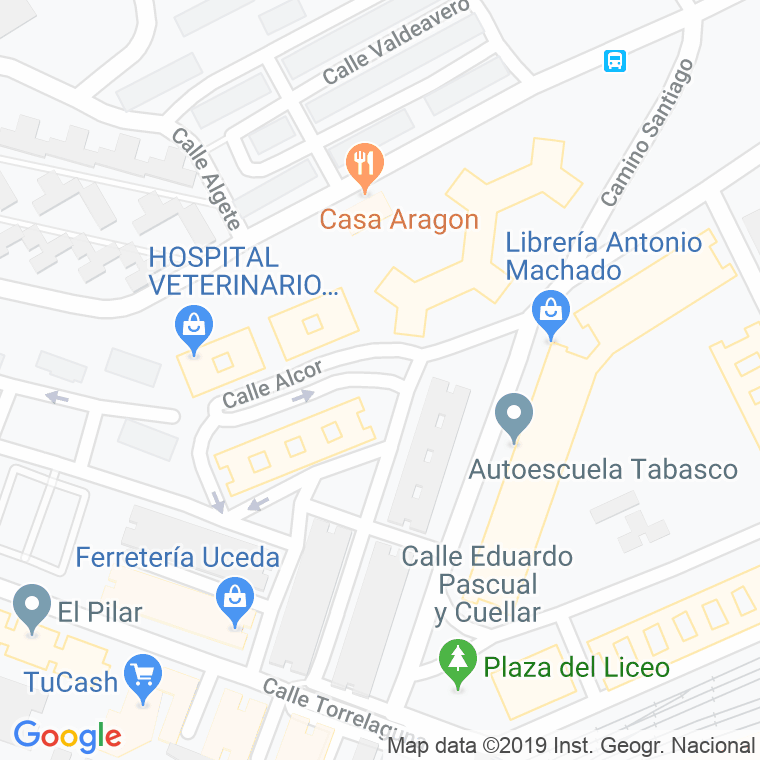 Código Postal calle Alcor en Alcalá de Henares