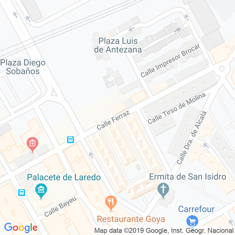 Código Postal calle Ferraz en Alcalá de Henares