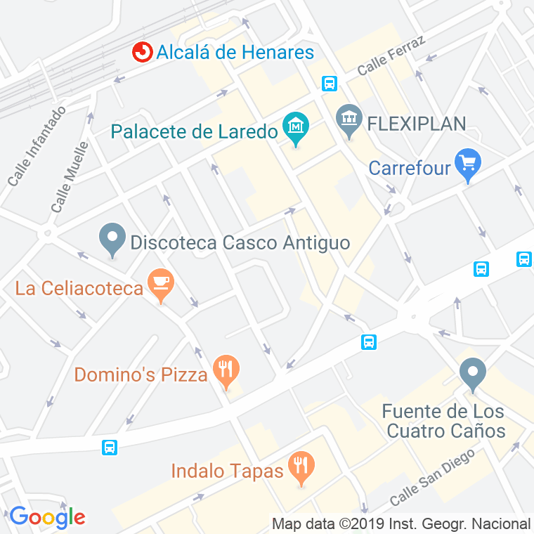 Código Postal calle Parque San Fernando en Alcalá de Henares