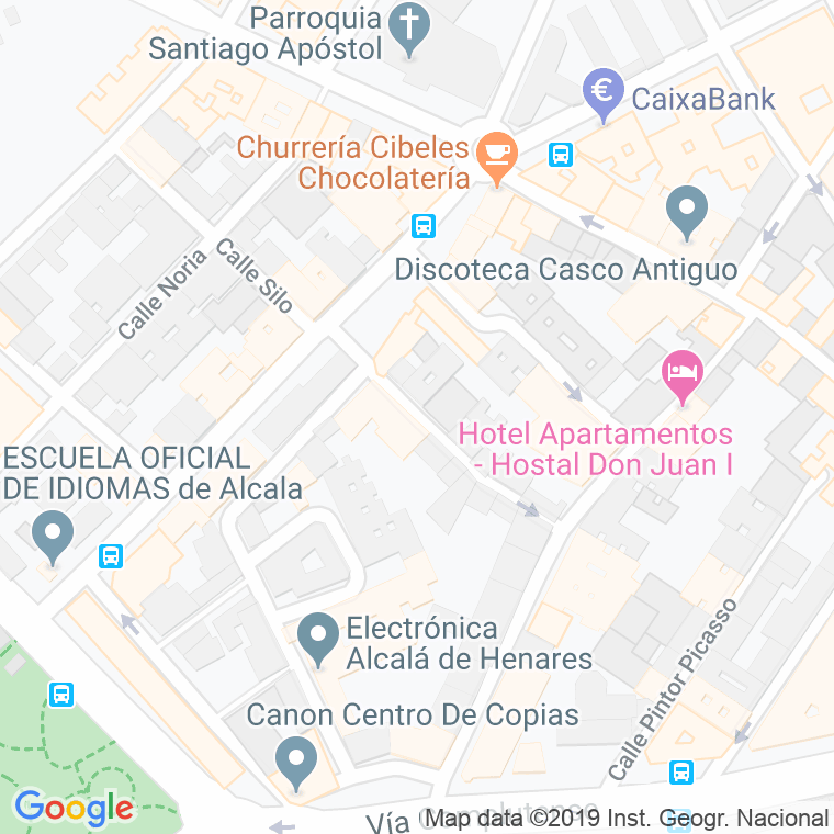 Código Postal calle Salinas en Alcalá de Henares