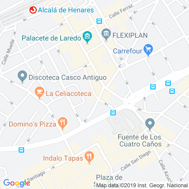 Código Postal calle San Isidro en Alcalá de Henares