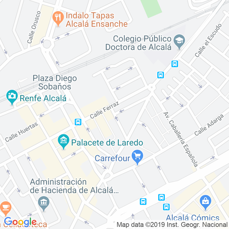 Código Postal calle Velazquez en Alcalá de Henares