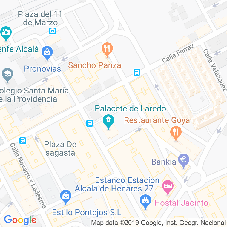 Código Postal calle Zuloaga en Alcalá de Henares