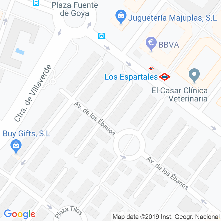 Código Postal calle Araucaria, De La en Getafe