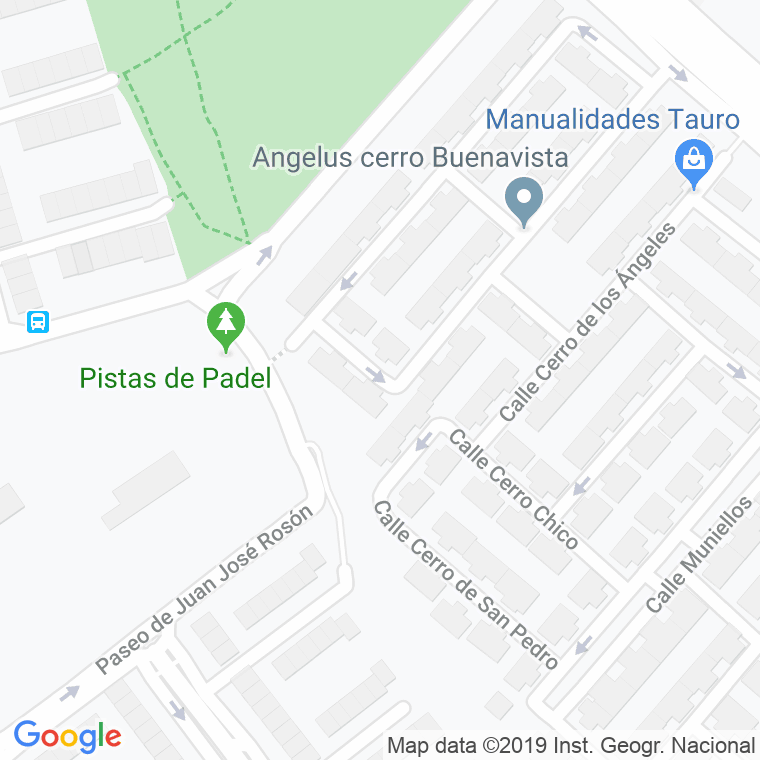 Código Postal calle Alto Del Arenal en Getafe