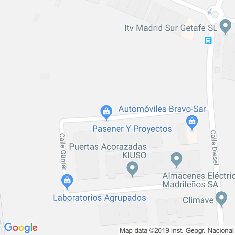 Código Postal calle Arquimedes en Getafe