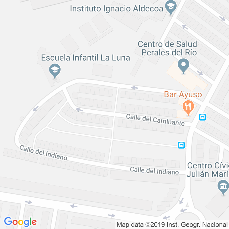 Código Postal calle Caminante en Getafe